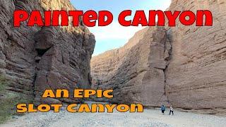 Painted Canyon Hiking - An Epic Slot Canyon Near Mecca California