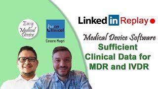 Clinical/Performance evaluation for Medical Device Software (MDR IVDR)