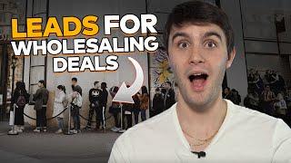 How To Find Leads For Wholesaling Deals! (FREE & ONLINE)