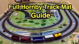 Complete Hornby Track Mat Layout Walkthrough (Track Expansion Pack A B C D)