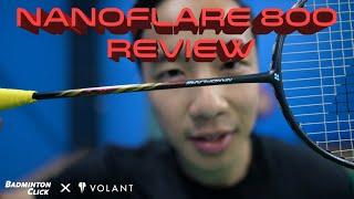 Nanoflare 800 Badminton Racket Review - By Volant x Badminton Click