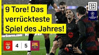 KOMPLETT VERRÜCKTES WAHNSINNSSPIEL: SL Benfica - FC Barcelona | UEFA Champions League | DAZN