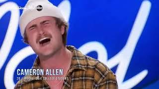 Season 20 American Idol Cameron Allen "Blind Audition"