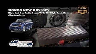 Audio Mobil HONDA NEW ODYSSEY 2018 | High End Car Audio With Stealth OEM Looks Installations