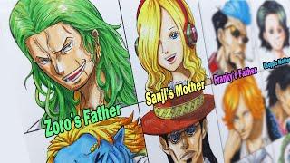 Drawing Parents StrawHat Pirates | One Piece | ワンピース