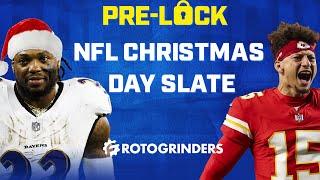 Christmas NFL Pre-Lock Show - Week 17 NFL DFS Picks & Strategy