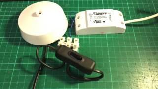Sonoff Basic Switch with physical light switch