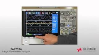 IntegraVision Power Analyzer 4 Channel PA2203A, Measure Up to 3 Phases