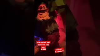 Small footage from killer Klowns from outer space at HHN!!