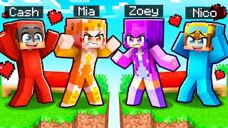 Nico’s CRUSH vs Cash’s CRUSH Bedwars! (Minecraft)