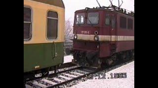 Bahnstrecke Halberstadt - Blankenburg (Harz) - Königshütte (16.12.1995)