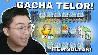 GACHA EASTER EGG!! HUNTING ITEM SULTAN! | Growtopia Gacha Profit 2024