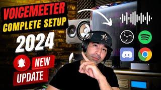 Complete Voicemeeter Setup Guide 2024 | New Updates & Routing for OBS/Discord | Banana & Potato