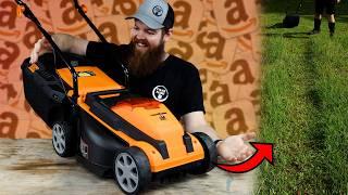 I Bought The CHEAPEST Lawnmower From Amazon