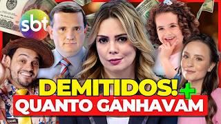 25 FAMOSOS DEMITIDOS E BANIDOS DO SBT + QUANTO GANHAVAM POR MÊS! 