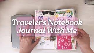 Hobonichi Techo (A6) Flip Through and Journal With Me Traveler's Notebook #journalwithme