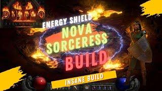 DIABLO 2 RESURRECTED ES NOVA SORCERESS INSANE BUILD