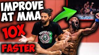 How To Improve At MMA Faster Than Everyone Else | Coach Kajan Johnson UFC #mma