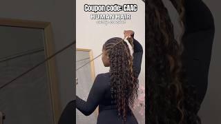 New Hair Trend?100% Human Hair Bulk | Highlight Curly Crochet Hair Braids Tutorial Ft.#ulahair