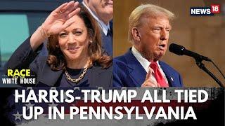 US Presidential Election: Tight Tied Battle Between Trump And Harris In Pennsylvania | News18