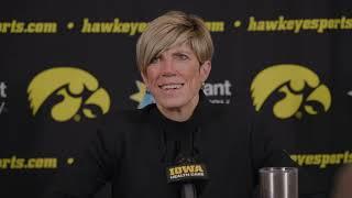 Iowa Women's Basketball Post Game Press Conference - 01/12/2025 (Indiana)