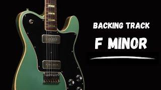 Chill Ballad Guitar Backing Track Jam in F Minor | 145 bpm