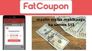 Sida Ugu Fudud Ee Mobilkaaga Lacag Looga Sameeyo | Fatcoupon part 2