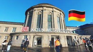 Köln Hauptbahnhof to Köln Messe / Deutz station - Cologne, Germany