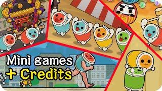 All Mini Games + English Credits【Taiko no Tatsujin Switch Ver.】