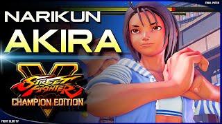 Narikun (Akira)  Street Fighter V Champion Edition • SFV CE