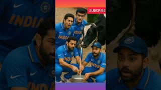 Sachin, sourav, Ganguly, Virat Cow's milk in a 🪣🪣#shorts #viralshort #trending #sourav #viratkohli