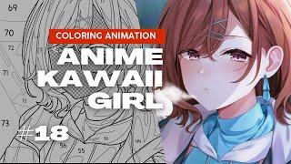 Color Time - Anime Kawaii Eps 18 | #shorts #colortime #anime #animekawaii #kawaiigirl #kawaii #short