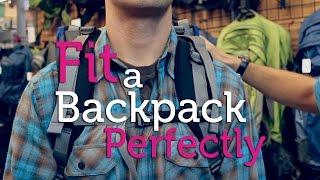 How to Fit a Backpack Perfectly