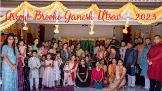 ArrowBrooke Ganesh Chaturdi Celebrations 2023 | Dallas, TX, USA | Lenscape Studios By VK