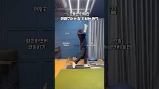 프로는 되지만 아마추어는 잘 안되는 동작 #골프 #골프스윙 #골프레슨 #골프연습 #golf