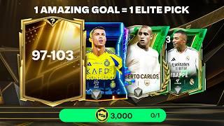 1 AMAZING GOAL = 1 TOP 50 PACK in FC MOBILE 25