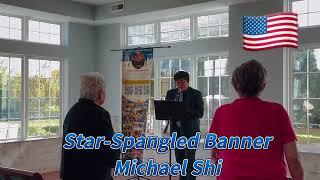 Michael Shi performs Star-Spangled Banner at Tranquillity at Fredericktowne--November 2nd, 2024