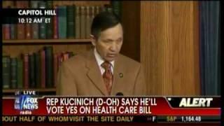 Kucinich Folds Up Like A Lawn Chair - NC Tea Party