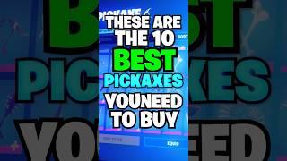 10 TRYHARD Pickaxes You NEED TO BUY..