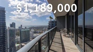 Inside a $1,189,000 3 Bed Condo in Brickell, Miami with City & Water Views! | SLS LUX