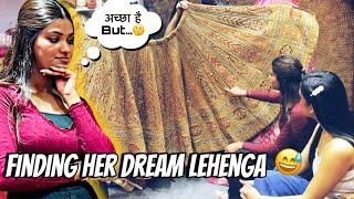 Helping Subscriber for HER Bridal Lehenga Shopping | Lehenga Shopping in Chandni Chowk