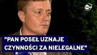 "Odmówił podpisania protokołu" - adwokat o przebiegu przesłuchania Romanowskiego @TVN24