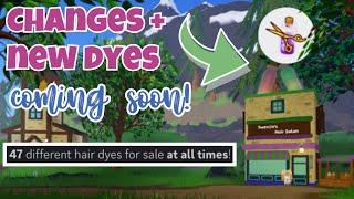 Changes + NEW DYES Coming in the Next Update! | Wild Horse Islands