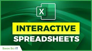 How to Build Interactive Spreadsheets in Excel