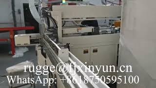 High speed automatic facial tissue paper bundle packing machine production line