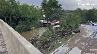 From Lake Lure to Asheville, flooding footage shows damage across NC communities