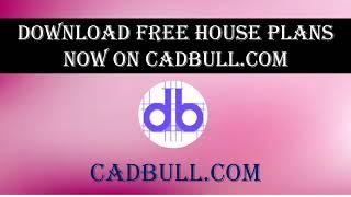 Download free house plans now on cadbull com