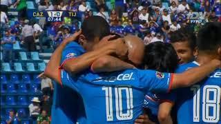 Goles de 'Chaco' Giménez con Cruz Azul