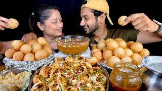 Panipuri & Dahipuri Eating Challenge | Golgappa Challenge | Indian Street Food