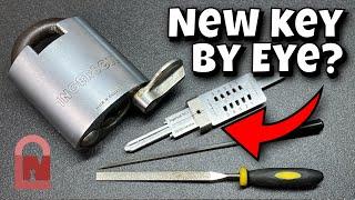 Handmade Ingersoll Padlock Key by Decoding